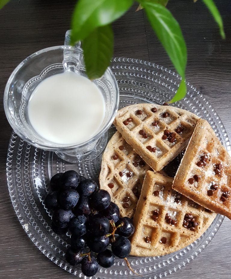 Read more about the article Dairy-free Chocolate Chip Waffles