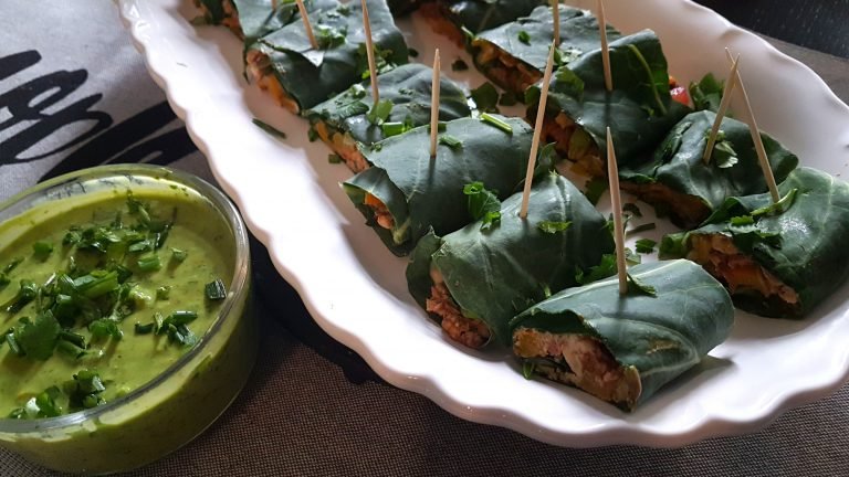 Read more about the article Collard Green Taco Rolls