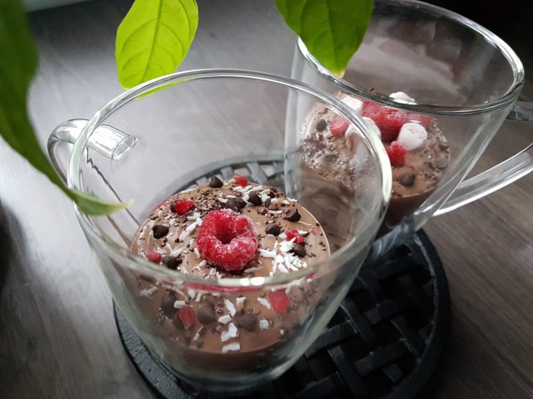 Read more about the article Chocolate Raspberry Cashew Pudding