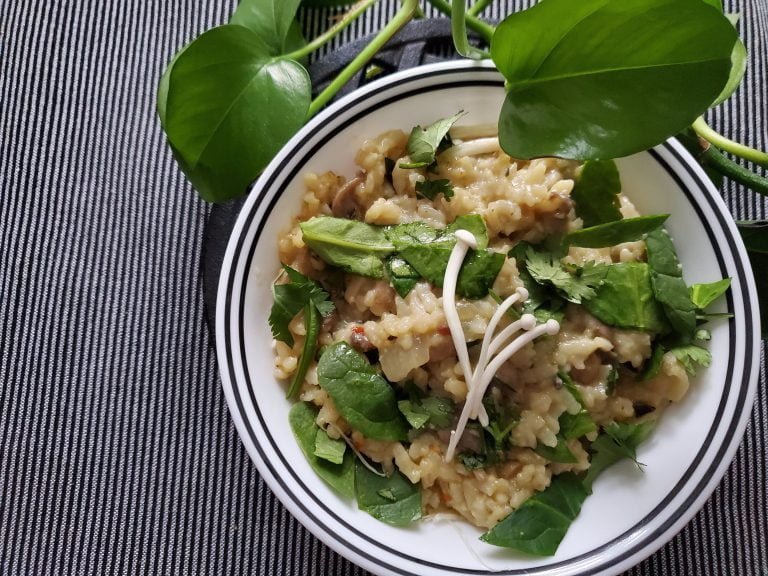 Read more about the article Vegan Mushroom Risotto