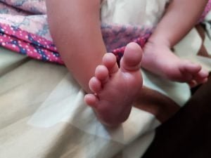 baby feet